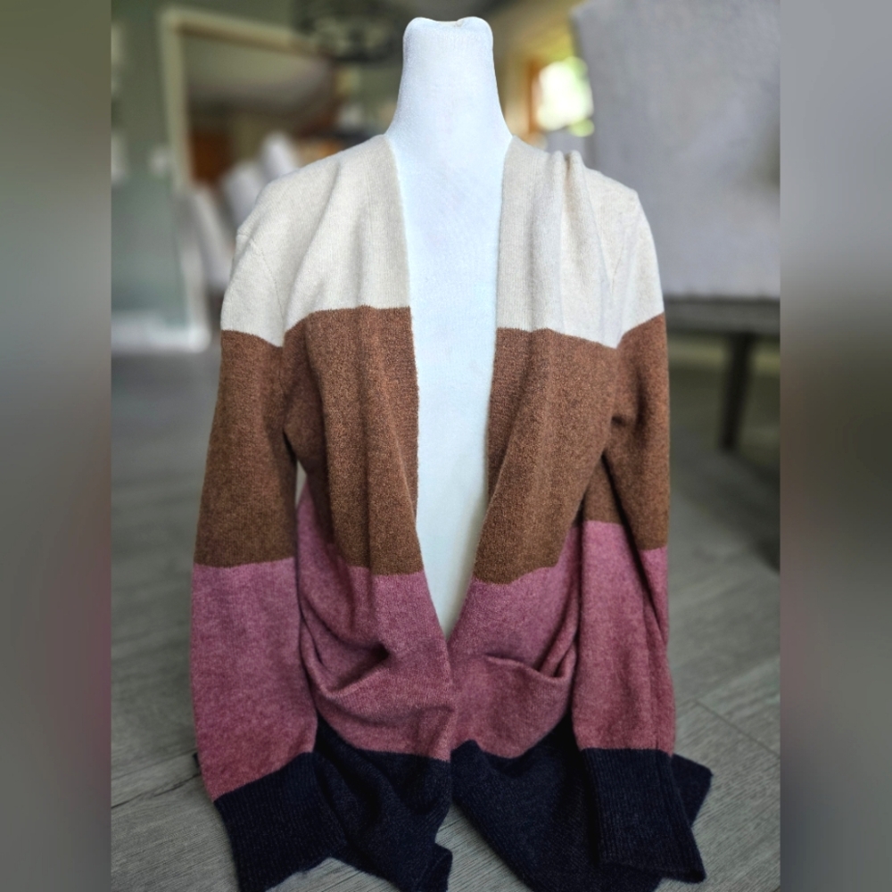 Madewell Wool/Alpaca Short Walker Cardigan